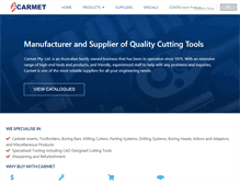 Tablet Screenshot of carmet.com.au